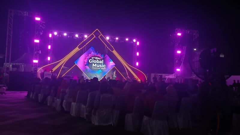 RCH Diresmikan, Riau Global Music Festival 2024 Dimulai
